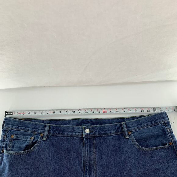 Levi’s 550 Relaxed Fit Big & Tall Men's Jeans Tag Size 52 x 30 - Picture 4 of 12